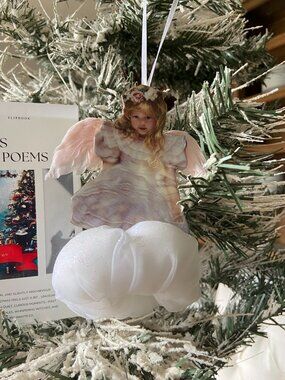 Audiobook, Angel Ornament, Christmas Angel, Sandra Kuck